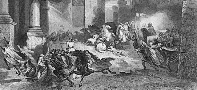 Crusaders defeat Prince Redwan of Aleppo at Antioch