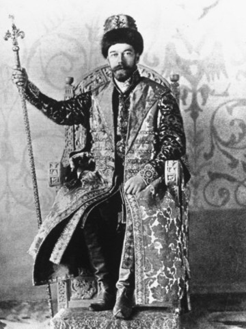 Czar Nicholas II abdicates the Russian throne