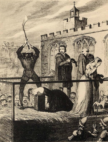 Queen Catherine is Executed