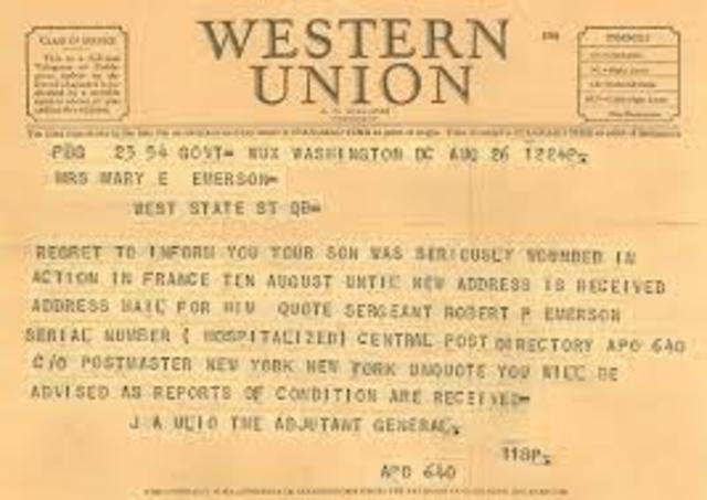 First Telegram