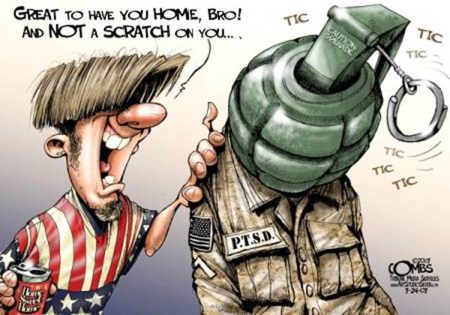 Post Traumatic Stress Disorder in WWII Veterans