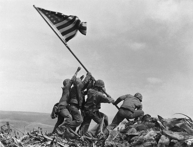 US Marines take Iwo Jima