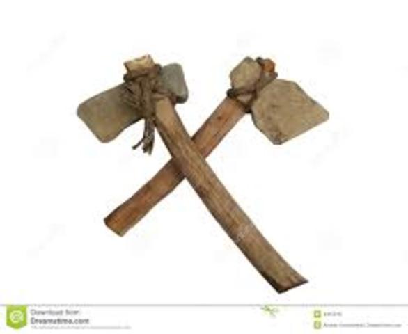 hachas  250.000 a.C.