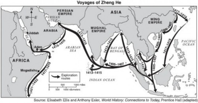 Burning of Zheng He Records
