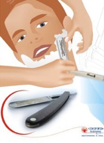 Van Gogh attacks his roomate,Paul Gauguin, with a razor.