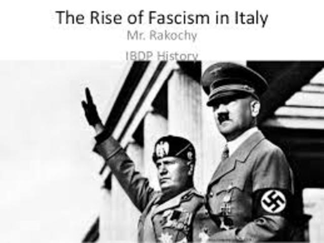 Rise of Italian fascism