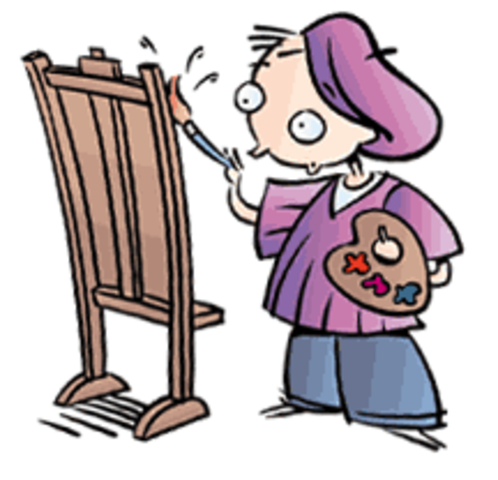 Van Gogh attempts his first painting