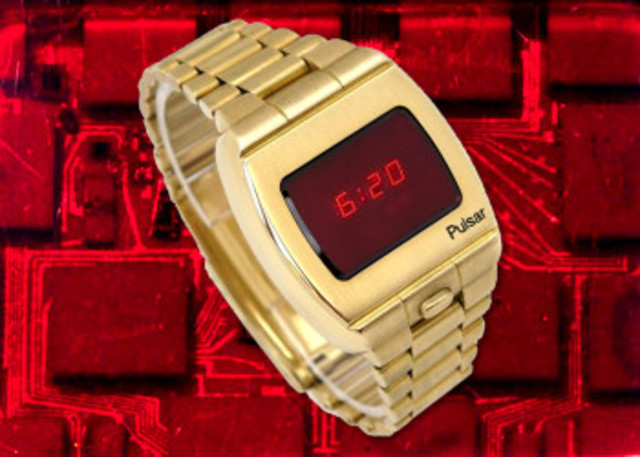 First digital watch