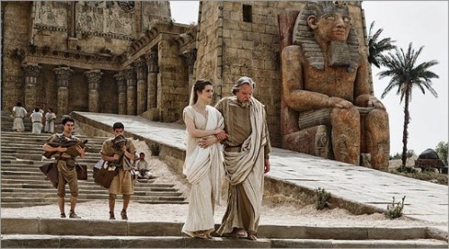 La destrucción de la biblioteca de Alejandría