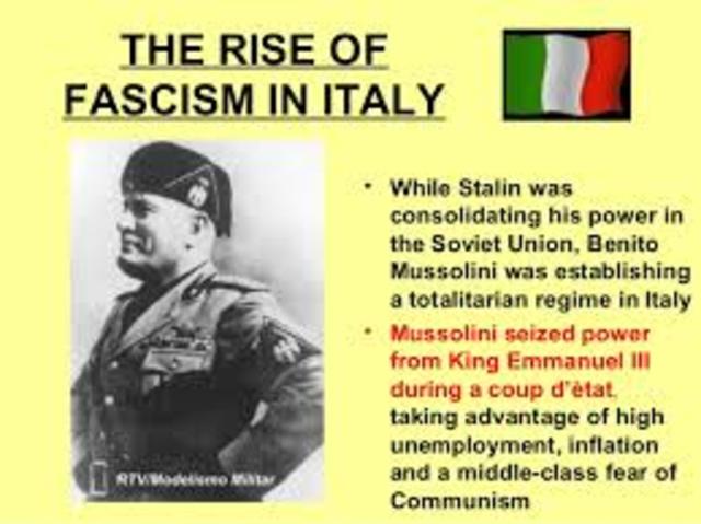 Rise of Italian Fascism