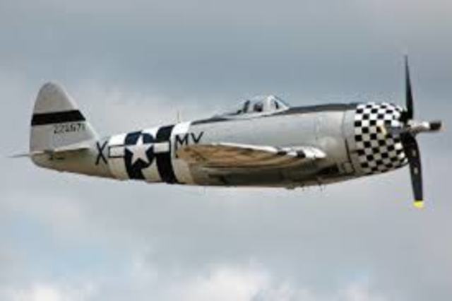 First Evansville P-47 is flown, the Hoosier Spirit