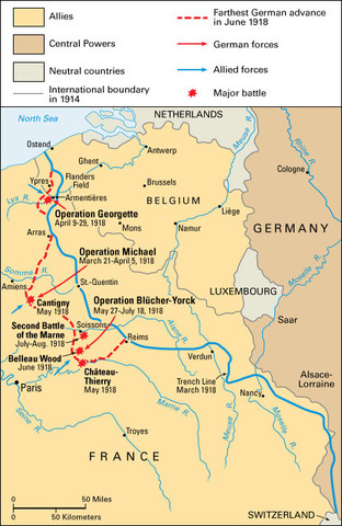 The Spring and Hundred Days Offensives