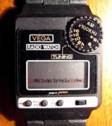first radio wristwatch