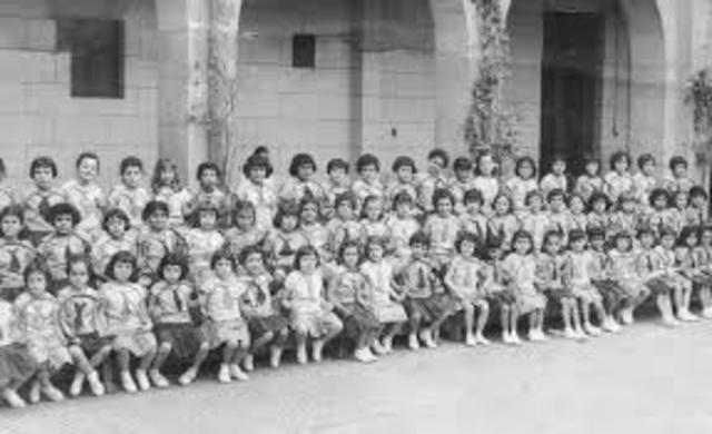 La educación durante el período de 1954 a 1980: