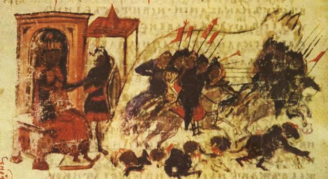 Siege of Constantinople by Arabs