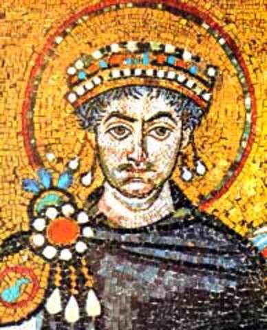 Justinian became the emperor of the Eastern Empire