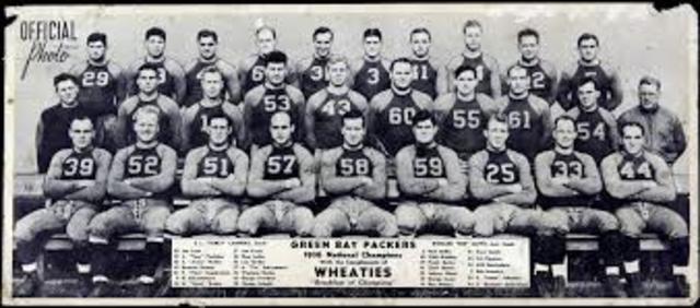 Green Bay Packers Founded