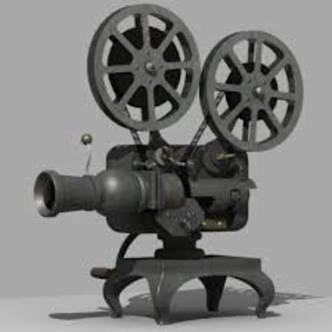 The Lumiere Brothers "invent" the Projector