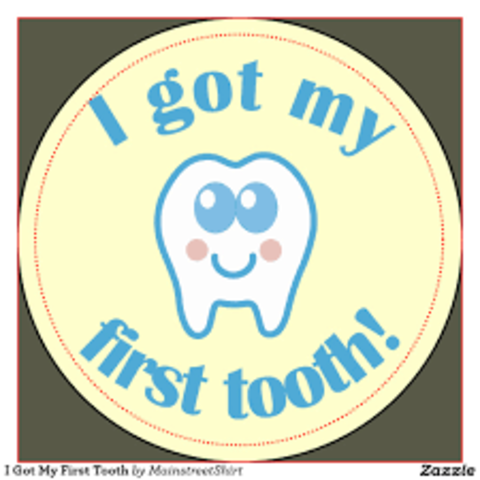 My first tooth
