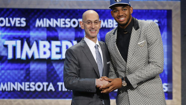 Timberwolves Draft Karl Anthony Towns