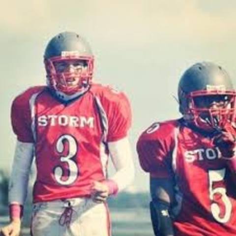 sophomore year of football