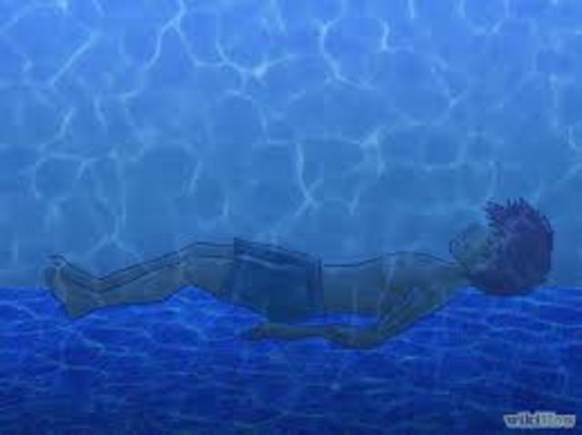 1st Day of Swim Lessons