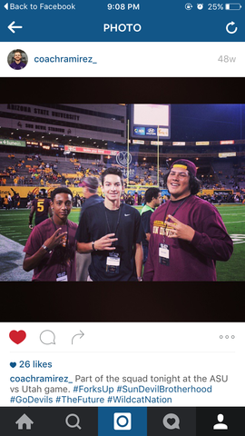 First College Football Game