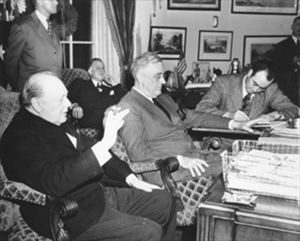 Churchill & Roosevelt Conference