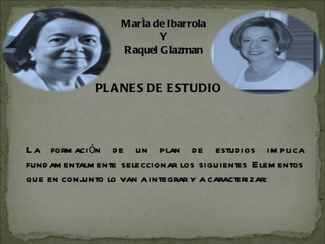 Glazman y de Ibarrola