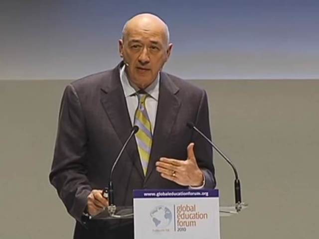 Curtis Johnson 2010 (foro de Eduación Global)