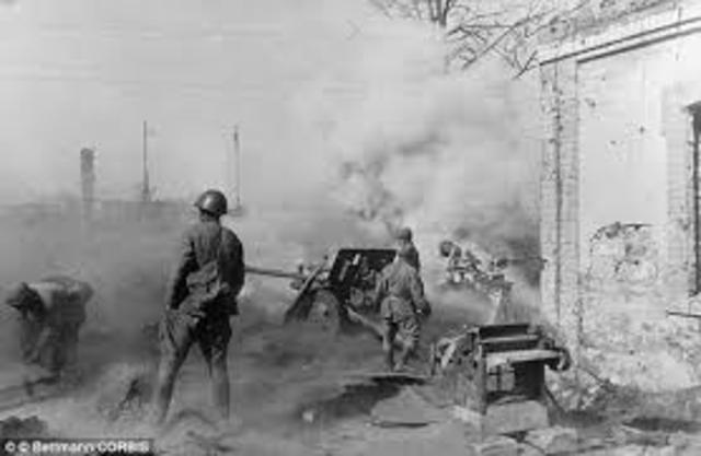 Germans surrender at stalingards