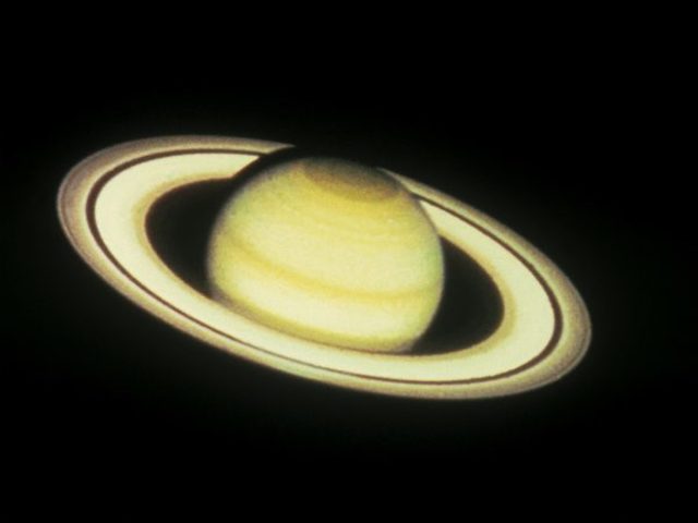 Saturn- Multiple rings