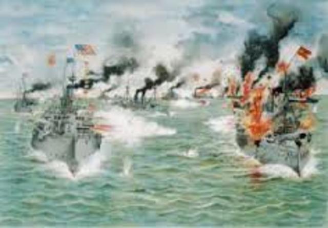 Destruction of the spanish fleet