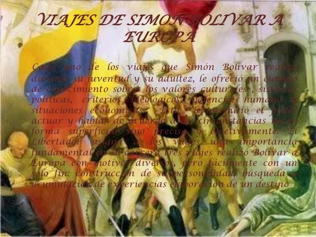 Tercer Viaje de Simon Bolivar