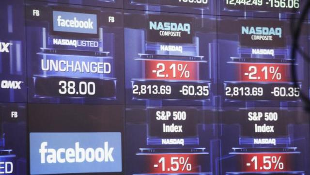Facebook Inc. began selling stock to the public and trading on the NASDAQ.
