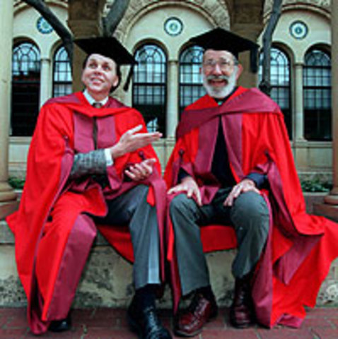 Barry Marshall y Robin Warren