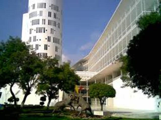 I started the university in Tec de Monterrey