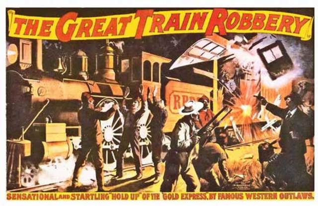The First Narrative Movie, The Great Train Robbery, is Created
