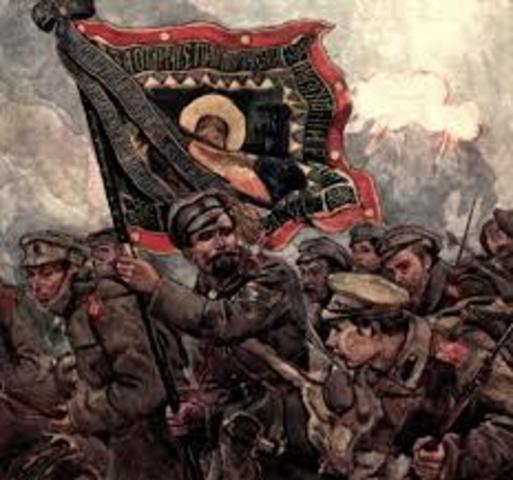 The Russian Civil War Begins