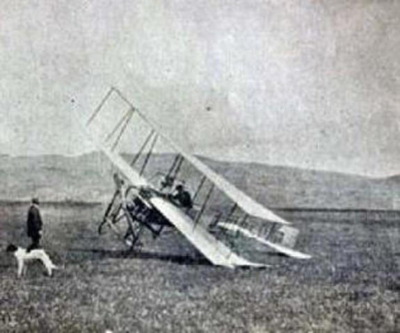 Primer intento de vuelo