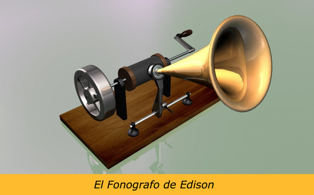 se invento el fonografo