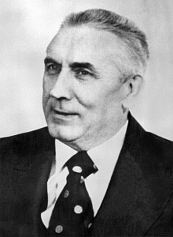 Walesa ist einer der Führer des Streiks in seinem Arbeitsplatz in der Danziger Werft.