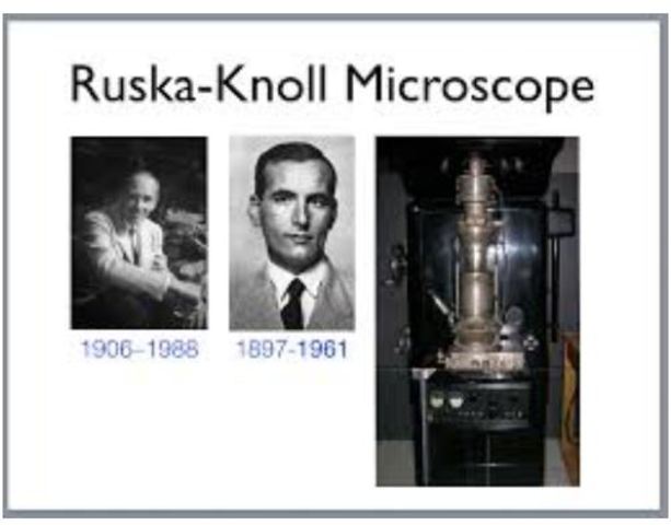 E.Ruska et M.Knoll