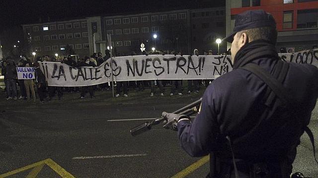 No extensión de las protestas