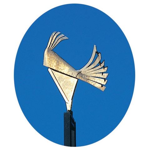 Tupp på tornet i Strasbourg,