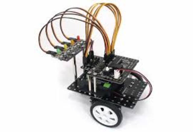 Robotar som drivs av elektrisk motorer