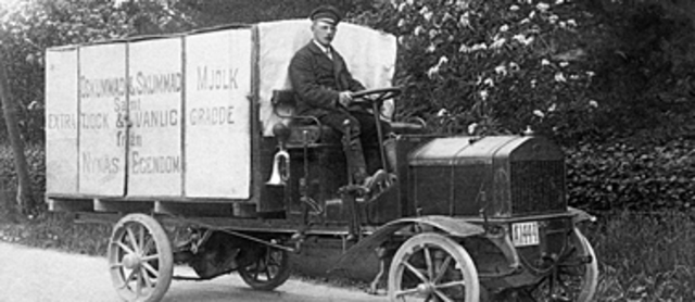 Lastbilen uppfanns år 1891