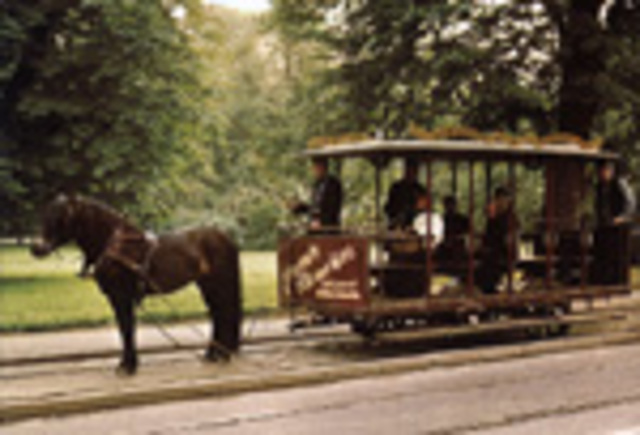 Spårvagnen uppfanns år 1832