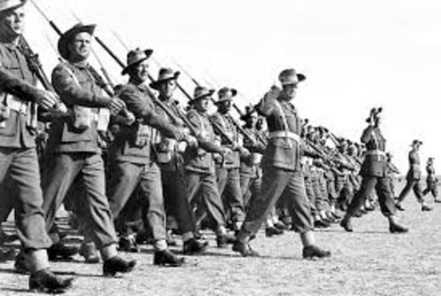 British troops defeat the Germans and Italians at El Alamein in Egypt