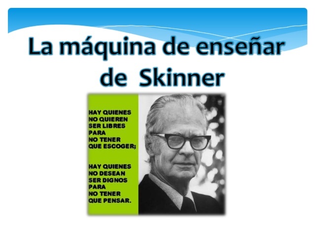 La enseñanza programada. Enfoque conductista y neoconductista